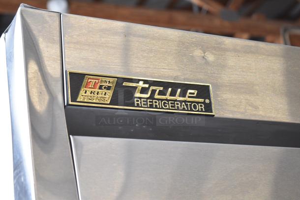 True T-35 Stainless Steel Commercial 2 Door Reach In Cooler w/ Poly Coated Racks on Commercial Casters. 115 Volts, 1 Phase. Tested and Working! - Image 2 of 6