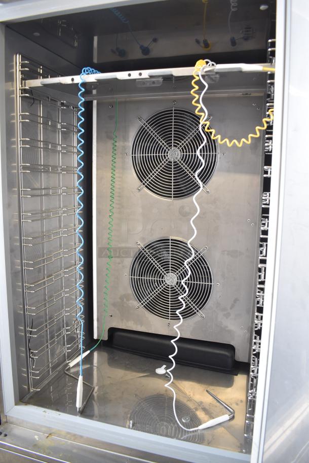 2021 Desmon GBF-15+ETL Stainless Steel Commercial Blast Chiller Shock Freezer w/ 3 Probes on Commercial Casters. - Image 6 of 8