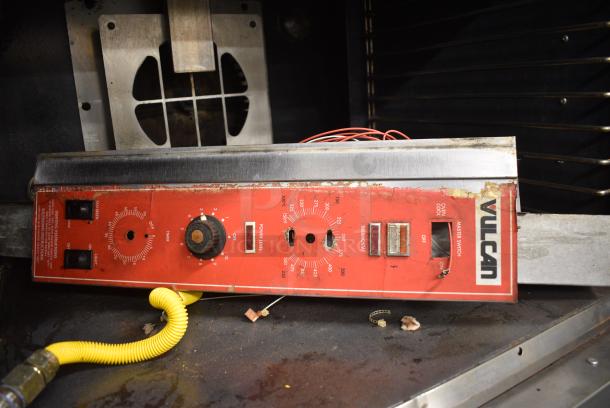 2 Vulcan Stainless Steel Commercial Gas Powered Full Size Convection Oven w/ View Through Doors and Thermostatic Controls. Includes Model VC4GD-15. 2 Times Your Bid! - Image 6 of 9
