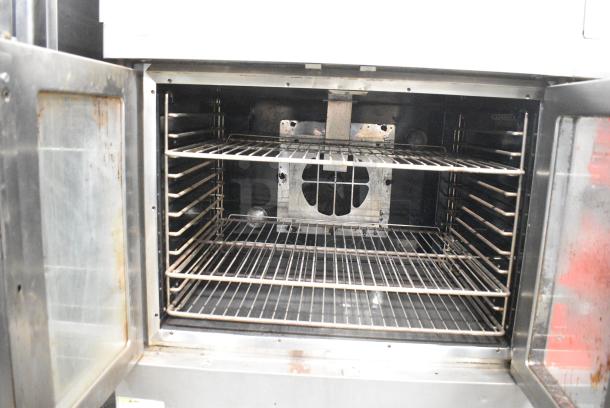 2 Vulcan Stainless Steel Commercial Gas Powered Full Size Convection Oven w/ View Through Doors and Thermostatic Controls. Includes Model VC4GD-15. 2 Times Your Bid! - Image 7 of 9