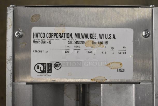 Avantco GRAH-48 Metal Commercial Heat Strip. 120 Volts, 1 Phase. - Image 4 of 4