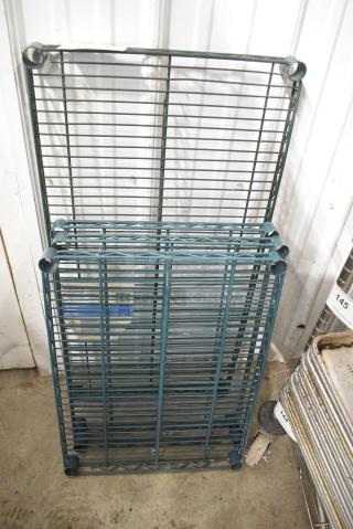ALL ONE MONEY! Lot of 4 Various Wire Shelves.