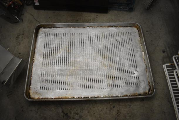 ALL ONE MONEY! Tier Lot of Various Items Including Metal Baking Pans and Poly Full Size Drop In Bins - Image 2 of 5