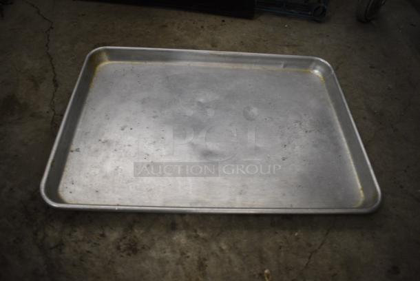 ALL ONE MONEY! Tier Lot of Various Items Including Metal Baking Pans and Poly Full Size Drop In Bins - Image 3 of 5