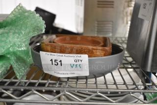 3 Various Items Including Bowl. 3 Times Your Bid!