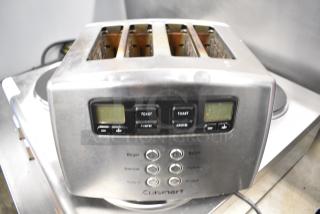 Cuisinart CPT-44 Metal Toaster. 120 Volts, 1 Phase.