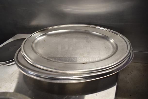 ALL ONE MONEY! Tier Lot of Various Items Including Round Pizza Pans and Screens - Image 4 of 5