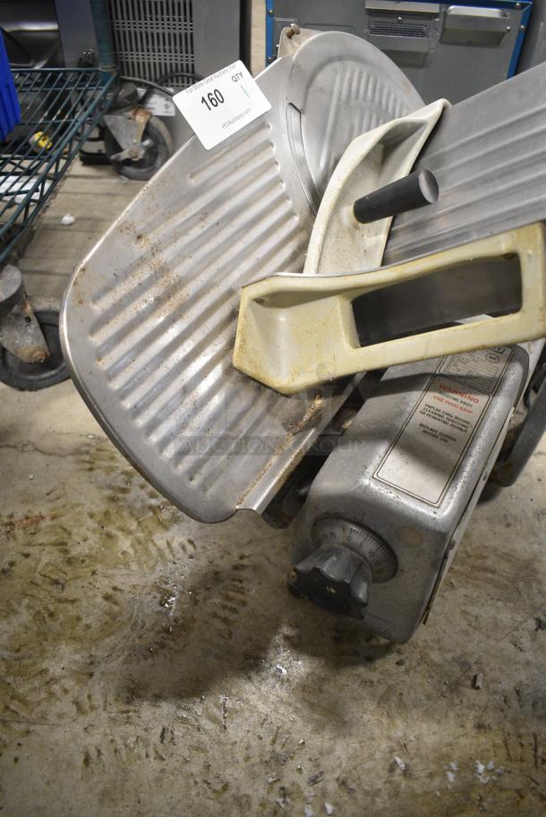 Hobart 512 Stainless Steel Commercial Countertop Meat Slicer. 115 Volts, 1 Phase. Tested and Working! - Image 3 of 7