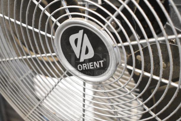 Orient Metal Floor Style Fan. 120 Volts, 1 Phase. Tested and Working! - Image 2 of 5