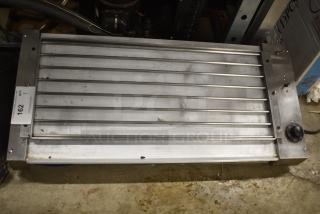 Roundup HDC-35 Stainless Steel Commercial Countertop Hot Dog Corral. 120 Volts, 1 Phase. Tested and Powers On But Does Not Get Warm