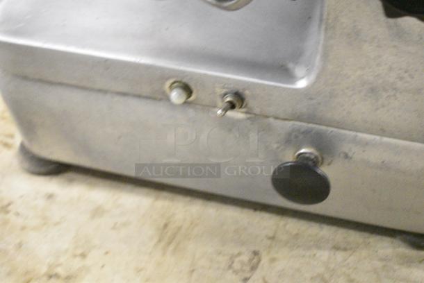 Stainless Steel Commercial Countertop Automatic Meat Slicer. 115 Volts, 1 Phase. Tested and Working! - Image 7 of 10