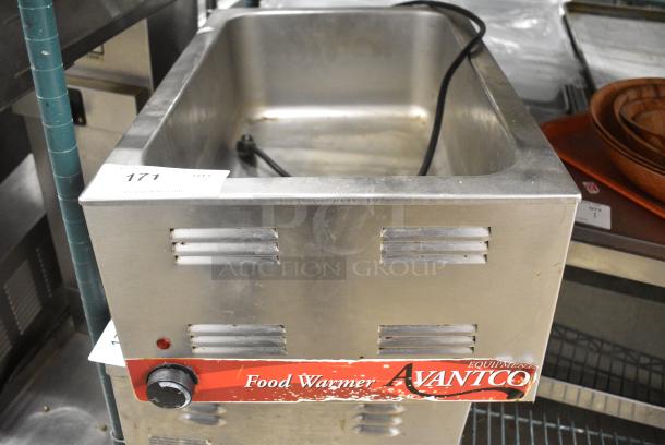 Avantco 7700 Stainless Steel Commercial Countertop Food Warmer. 120 Volts, 1 Phase. Tested and Does Not Power On - Image 1 of 6