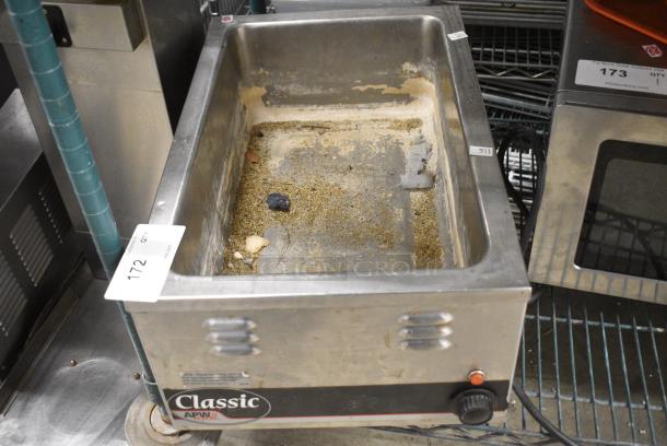 APW Wyott W-3V Stainless Steel Commercial Countertop Food Warmer. 120 Volts, 1 Phase. Tested and Working! - Image 2 of 6