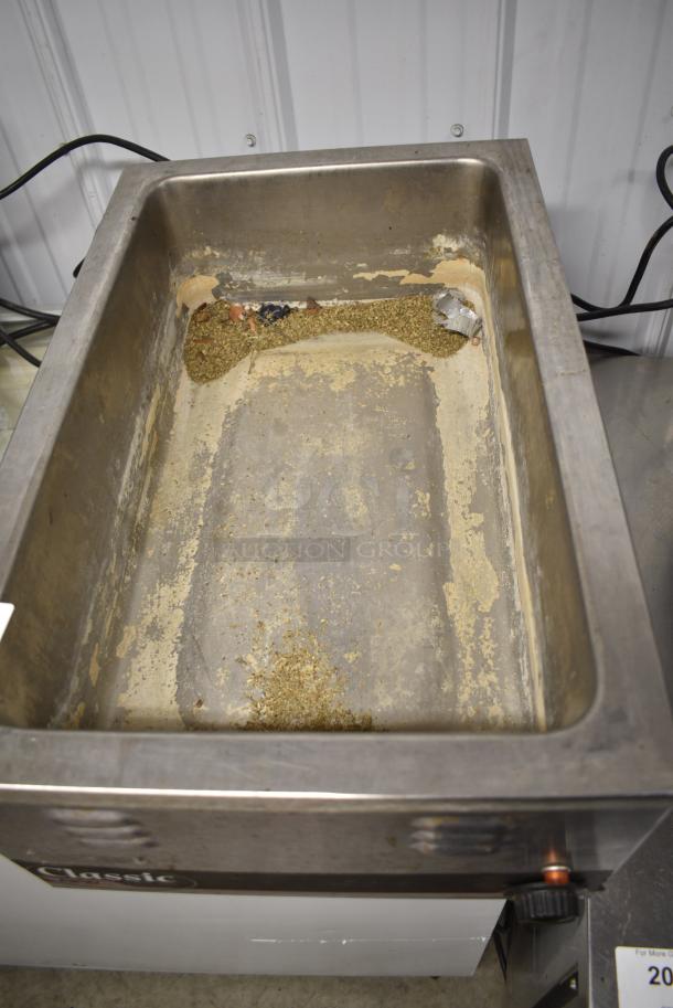 APW Wyott W-3V Stainless Steel Commercial Countertop Food Warmer. 120 Volts, 1 Phase. Tested and Working! - Image 4 of 6