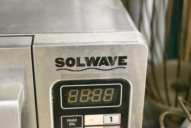 Solwave 180MW10003S Stainless Steel Commercial Countertop Microwave Oven. 120 Volts, 1 Phase. - Image 2 of 6