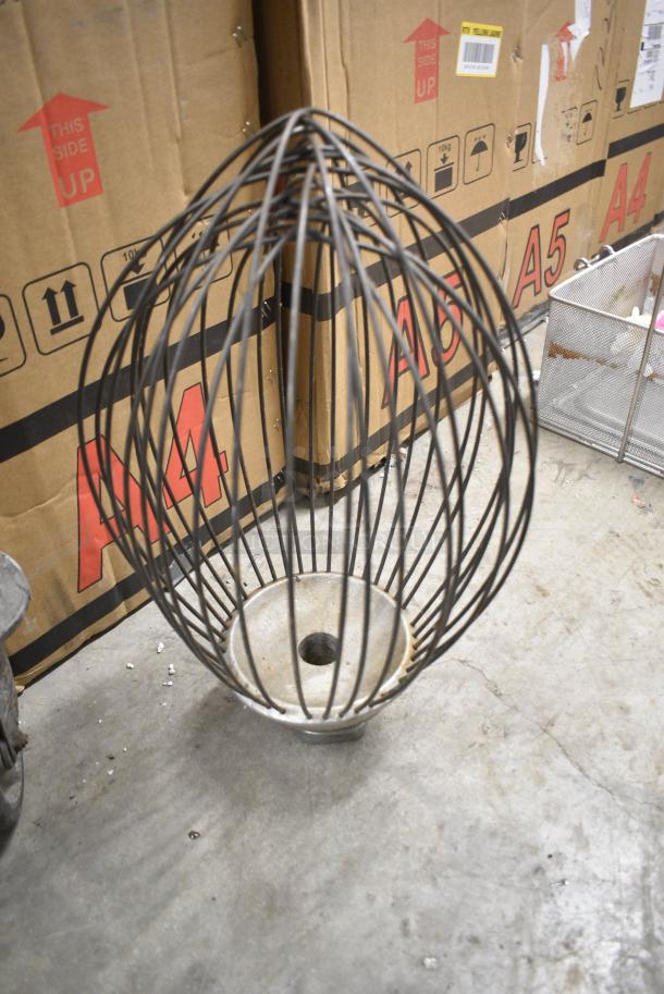 2 Hobart VML60D 60 Quart Metal Commercial Whisk Attachments. 2 Times Your Bid! - Image 2 of 6