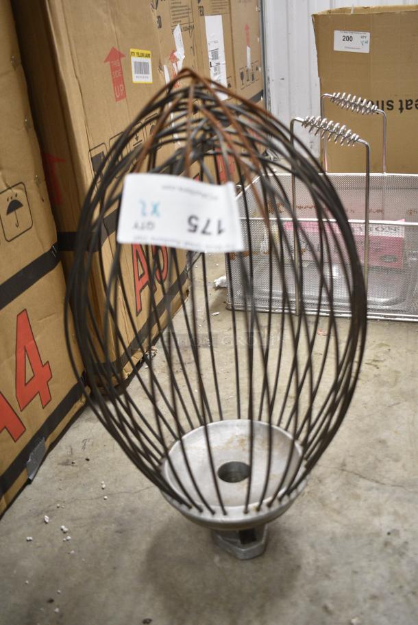 2 Hobart VML60D 60 Quart Metal Commercial Whisk Attachments. 2 Times Your Bid! - Image 4 of 6