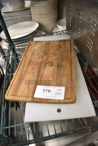 2 Various Cutting Boards. 2 Times Your Bid!