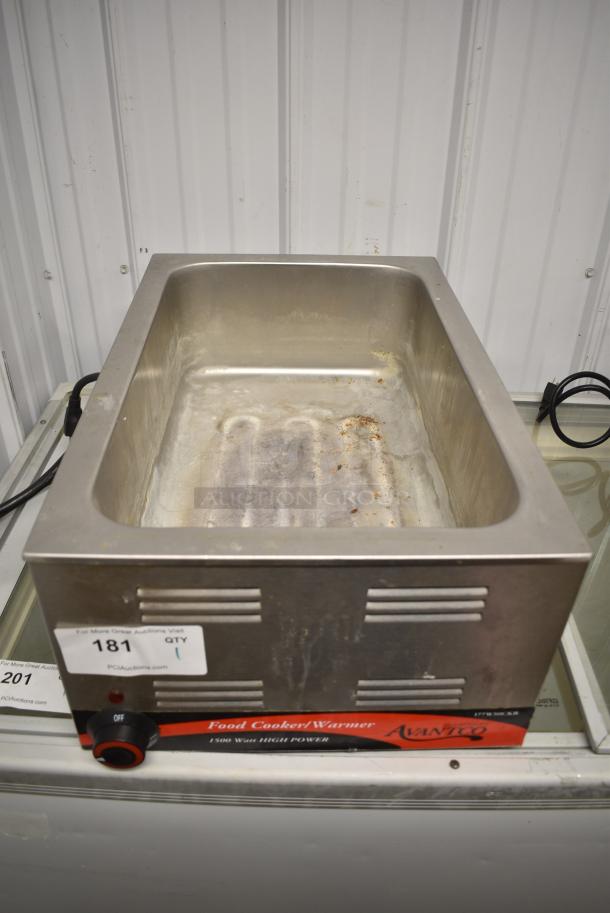 Avantco 177W50CKR Stainless Steel Commercial Countertop Food Warmer. 120 Volts, 1 Phase. Tested and Working! - Image 3 of 6