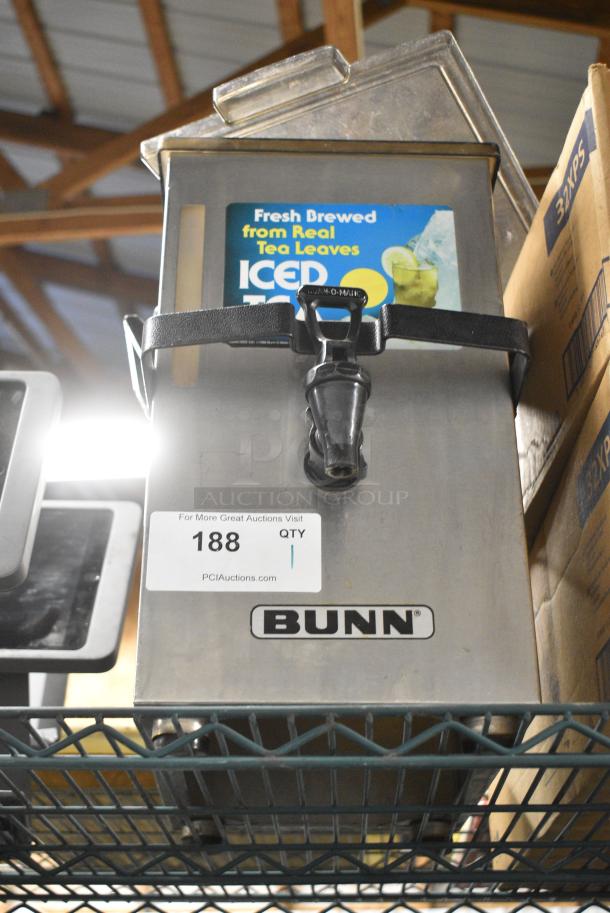 Bunn Metal Countertop Iced Tea Machine Beverage Holder Dispenser w Extra Lid. - Image 2 of 9