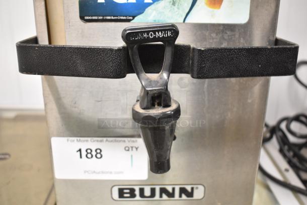 Bunn Metal Countertop Iced Tea Machine Beverage Holder Dispenser w Extra Lid. - Image 6 of 9