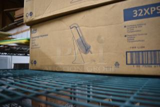 2 BRAND NEW! Tork 32XPS Poly Countertop Napkin Dispenser. 2 Times Your Bid!