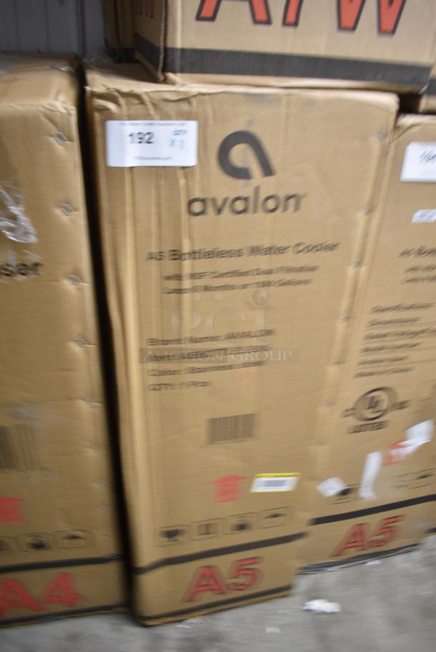 2 BRAND NEW IN BOX! Avalon A3/A5BOTTLELESS Self Cleaning Water Cooler Water Dispenser. 115 Volts, 1 Phase. 2 Times Your Bid! Stock Picture Used - Image 2 of 4