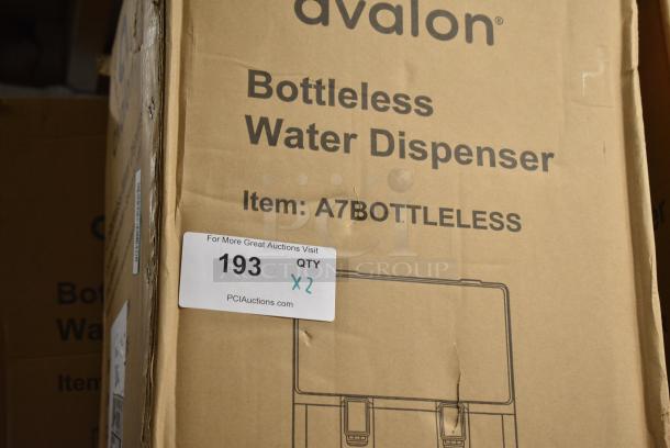 2 BRAND NEW IN BOX! Avalon A3F/A7BOTTLELESS Self Cleaning Water Cooler Water Dispenser. 115 Volts, 1 Phase. 2 Times Your Bid! Stock Picture Used - Image 3 of 4