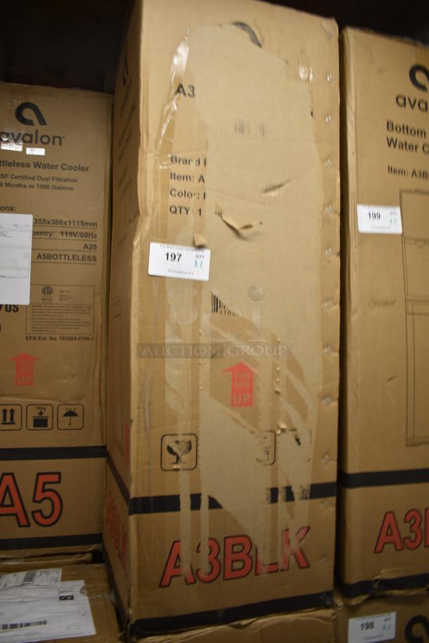 2 BRAND NEW IN BOX! Avalon A3BLK/A5BLK Self Cleaning Water Cooler Water Dispenser. 115 Volts, 1 Phase. 2 Times Your Bid! Stock Picture Used - Image 2 of 4