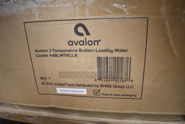 2 BRAND NEW IN BOX! Avalon A4BLWTRCLR/A3BLOZONEWTRCLR Self Cleaning Water Cooler Water Dispenser. 115 Volts, 1 Phase. 2 Times Your Bid! Stock Picture Used - Image 3 of 4