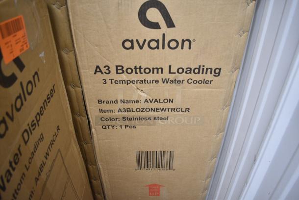 2 BRAND NEW IN BOX! Avalon A4BLWTRCLR/A3BLOZONEWTRCLR Self Cleaning Water Cooler Water Dispenser. 115 Volts, 1 Phase. 2 Times Your Bid! Stock Picture Used - Image 4 of 4