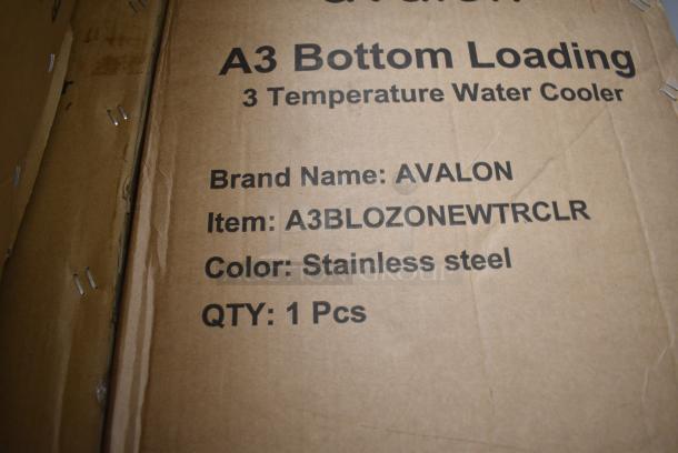 2 BRAND NEW IN BOX! Avalon A3BLK/A3BLOZONEWTRCLR Self Cleaning Water Cooler Water Dispenser. 115 Volts, 1 Phase. 2 Times Your Bid! Stock Picture Used - Image 4 of 4