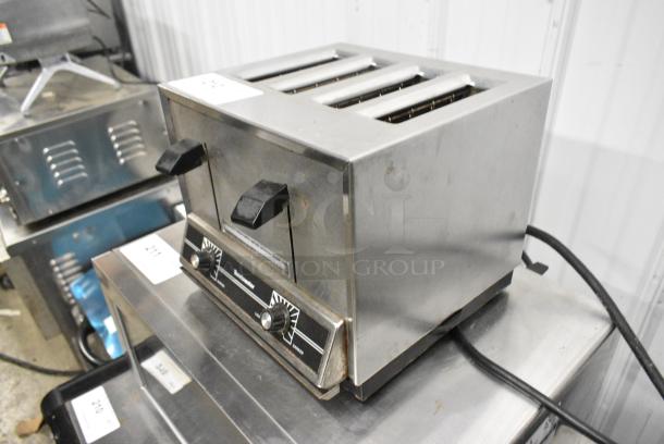 Toastmaster TP120 Stainless Steel Commercial Countertop 4 Slot Toaster. 208 Volts, 1 Phase. - Image 3 of 5