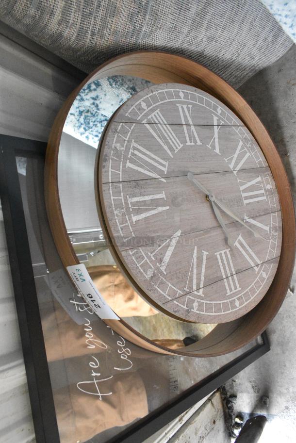3 Various Items Including Clock and Sign. 3 Times Your Bid! - Image 3 of 4