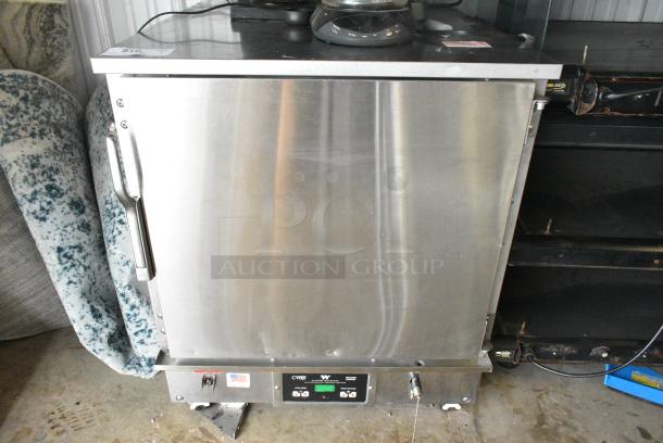 2017 Winston HC4009GE B Series Stainless Steel Commercial Undercounter Heated Holding Cabinet on Commercial Casters. 120 Volts, 1 Phase. Tested and Powers On But Does Not Get Warm - Image 1 of 7