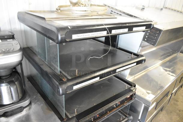 Hatco Metal Commercial Countertop 2 Tier Warming Display Case Merchandiser. Tested and Working! - Image 2 of 4