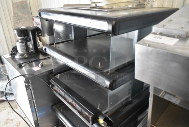 Hatco Metal Commercial Countertop 2 Tier Warming Display Case Merchandiser. Tested and Working! - Image 3 of 4