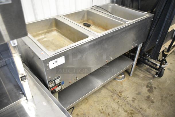 Eagle SDHT3-240 Stainless Steel Commercial Electric Powered 3 Bay Steam Table. 240 Volts. - Image 2 of 5