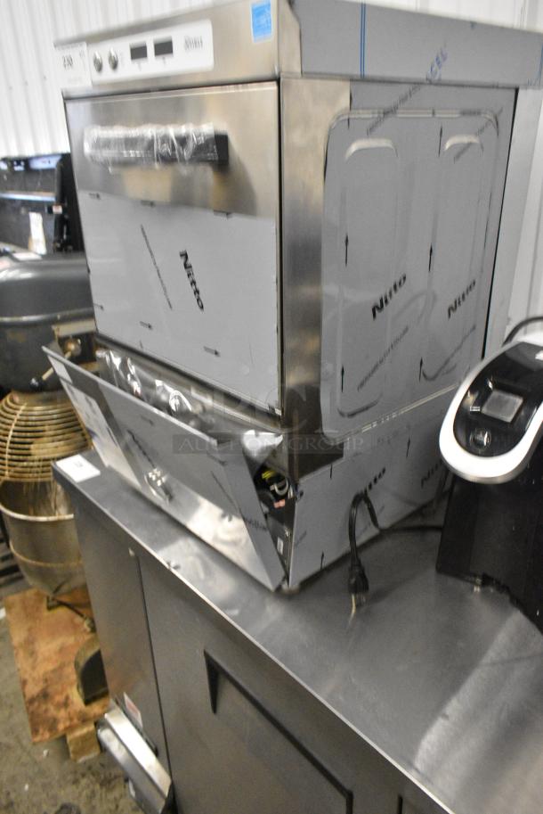 BRAND NEW SCRATCH AND DENT! 2024 Noble 495HTGW22 HTGW Stainless Steel Commercial Hi Temp High-Temperature Underbar Glass Washer. 208-240 Volts, 1 Phase. - Image 3 of 6