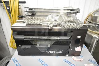 BRAND NEW SCRATCH AND DENT! 2024 Cadco VariKwik VK-120 Stainless Steel Commercial Countertop Electric Powered Convection Oven. 120 Volts, 1 Phase. Tested and Powers On But Shuts Off