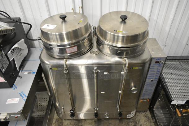 Curtis RU-1000-12 Stainless Steel Commercial Countertop Double Coffee Urn. 220 Volts, 1 Phase. - Image 1 of 6