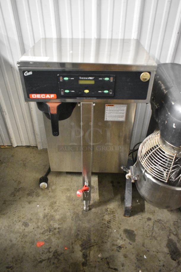 Curtis TP2T10A3100 Stainless Steel Commercial Countertop Double Coffee Machine w/ Hot Water Dispenser. 220 Volts, 1 Phase. - Image 1 of 5