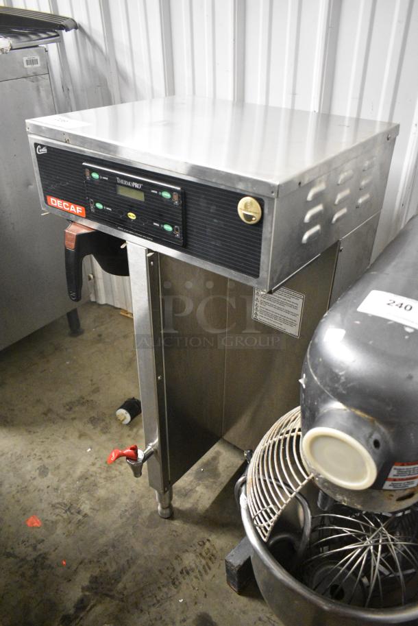 Curtis TP2T10A3100 Stainless Steel Commercial Countertop Double Coffee Machine w/ Hot Water Dispenser. 220 Volts, 1 Phase. - Image 3 of 5