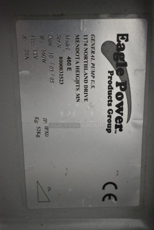 Eagle Power 460 E Floor Cleaning Machine. Tested and Powers On But Parts Do Not Move - Image 6 of 7