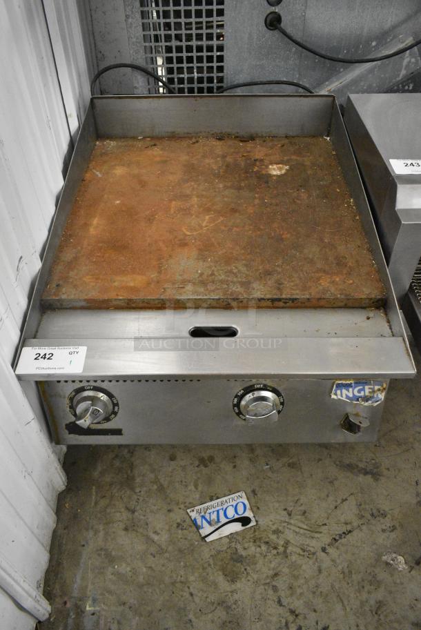 Star Stainless Steel Commercial Countertop Electric Powered Flat Top Griddle. 115 Volts, 1 Phase. - Image 1 of 3