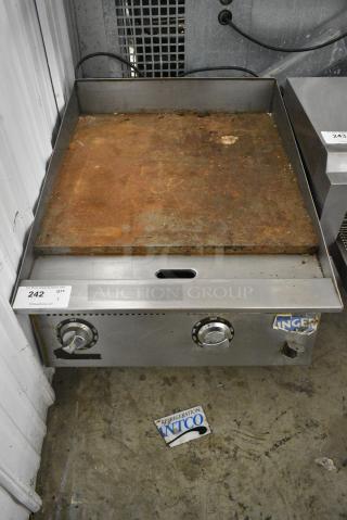 Star Stainless Steel Commercial Countertop Electric Powered Flat Top Griddle. 115 Volts, 1 Phase.
