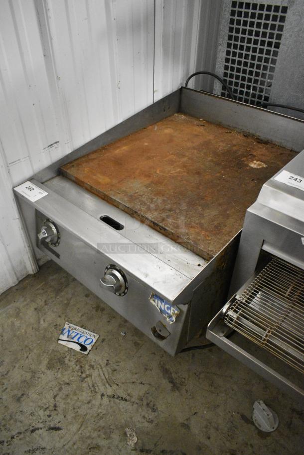 Star Stainless Steel Commercial Countertop Electric Powered Flat Top Griddle. 115 Volts, 1 Phase. - Image 2 of 3