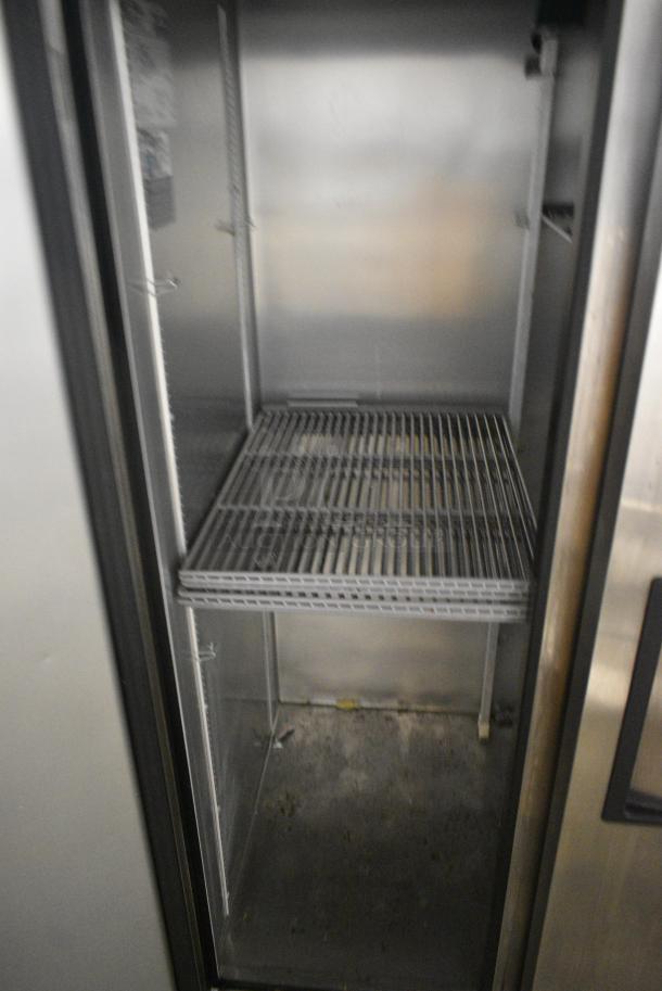 2020 True T-35-HC Stainless Steel Commercial 2 Door Reach In Cooler w/ Poly Coated Racks. 115 Volts, 1 Phase. Tested and Powers On But Does Not Get Cold - Image 3 of 6