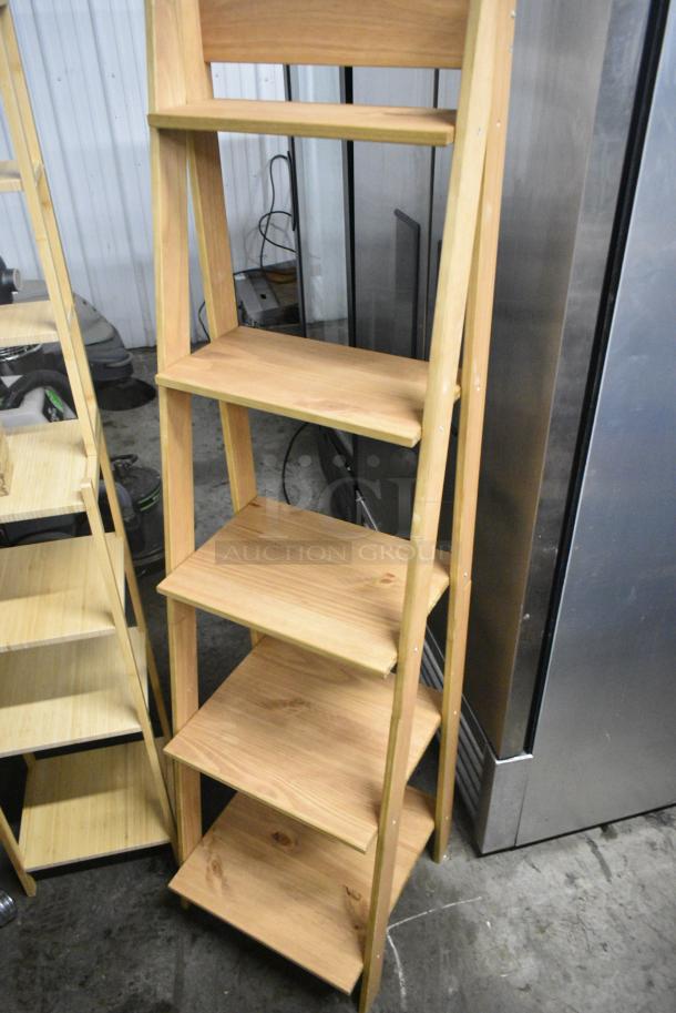 2 Wooden Shelving Units. 2 Times Your Bid! - Image 3 of 4