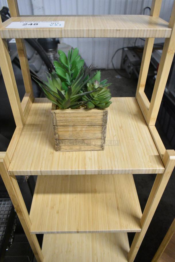 2 Wooden Shelving Units. 2 Times Your Bid! - Image 4 of 4